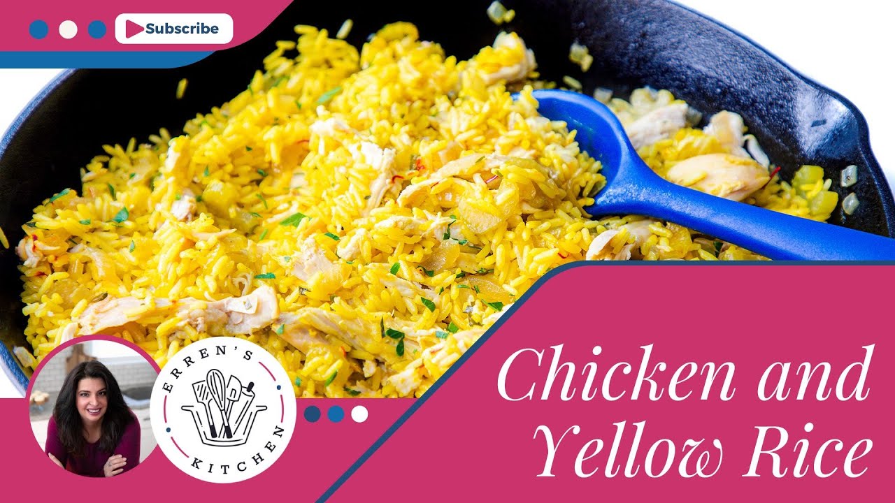 Chicken & yellow rice YouTube