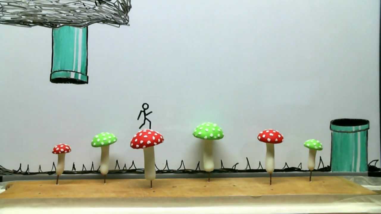 Stop Animation farting mushrooms!! YouTube