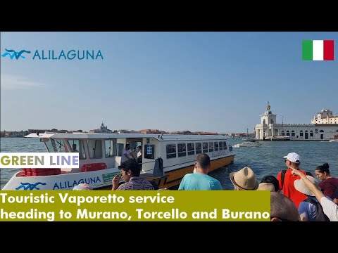 Video: Watter vaporetto-stop vir murano-glas?