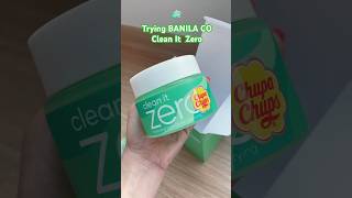 Trying Banila Co Clean It Zero Cleansing Balm
