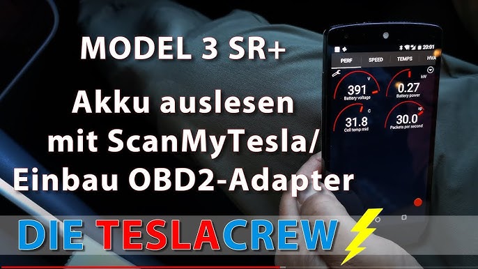 Tesla Model 3  Einbau zusätzliches Instrumenten-Display 