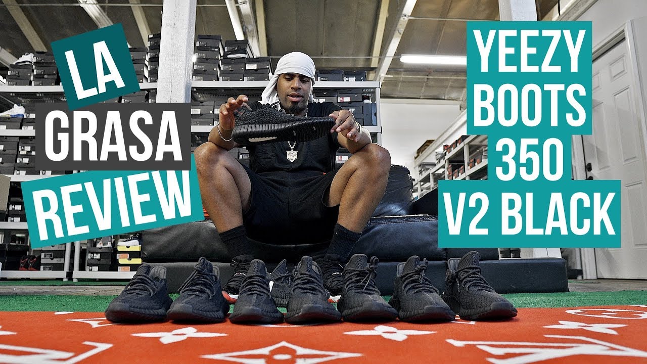 La Grasa Review Con Drakula | Yeezy Boost 350 V2 Black | sneakers puma animal