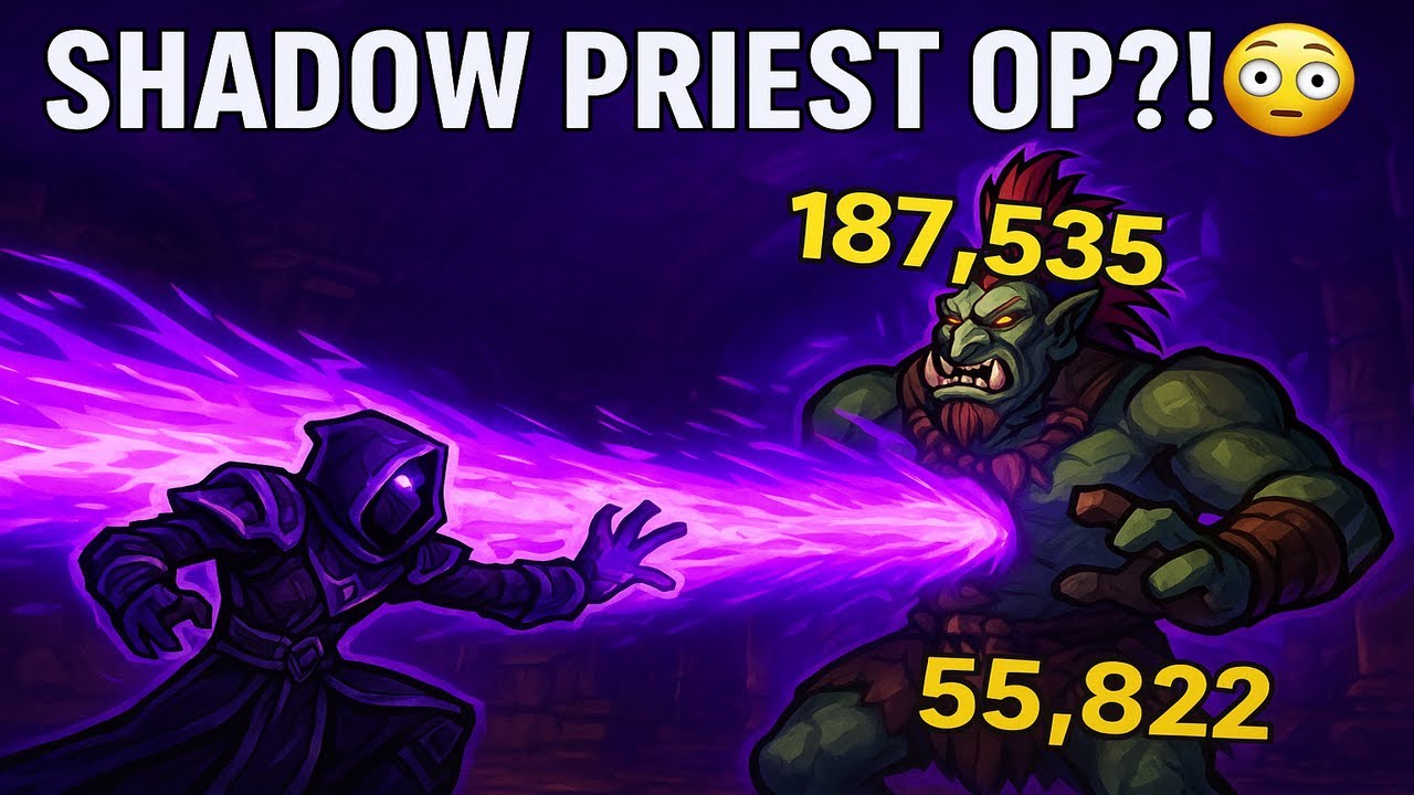 Предварительный обзор полночного бета-подземелья | ‼️Логово Налоракка‼️ | Shadow Priest устроен п...