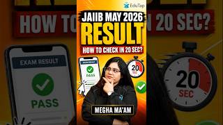How to Check JAIIB Result through EduTap Calculator ?