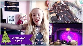 VLOGMAS - DAY 8 - Cinderella in Panto, Christmas Party and Xmas Partywear!