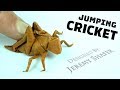 Origami Jumping Cricket