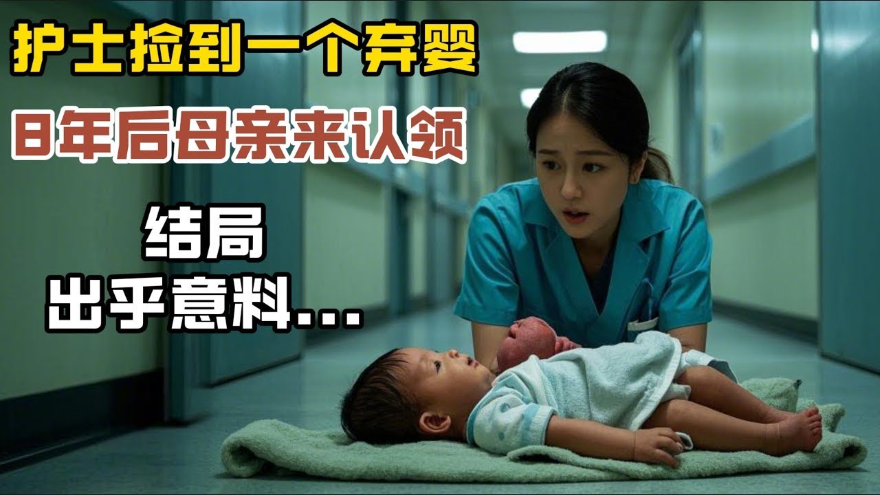 醫院凳子上放著一個棄嬰，護士長帶回家撫養，8年後，嬰兒母親來認領，身份出乎所有人意料    #情感故事 #老年生活 #故事