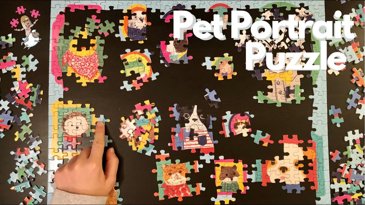 ASMR | Pet Portraits 500 Piece Puzzle *whispered*