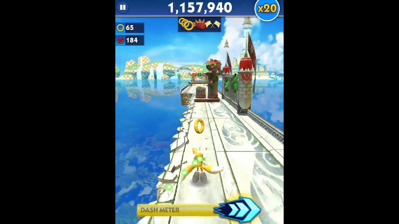 [Sonic Dash] New 2000000+ high score run