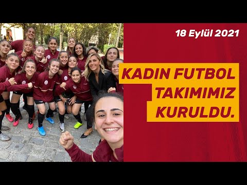 Galatasaray Spor Kulübü Kadın Futbol Takımı'nın lansmanı