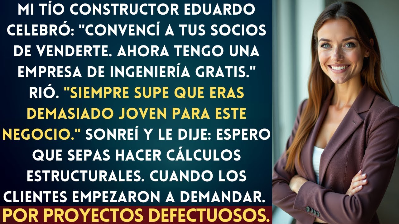 Mi Tío Constructor Me Robó Mi Empresa de Ingeniería—No Sabía Que Todos Sus Proyectos Tenían Mi Firma