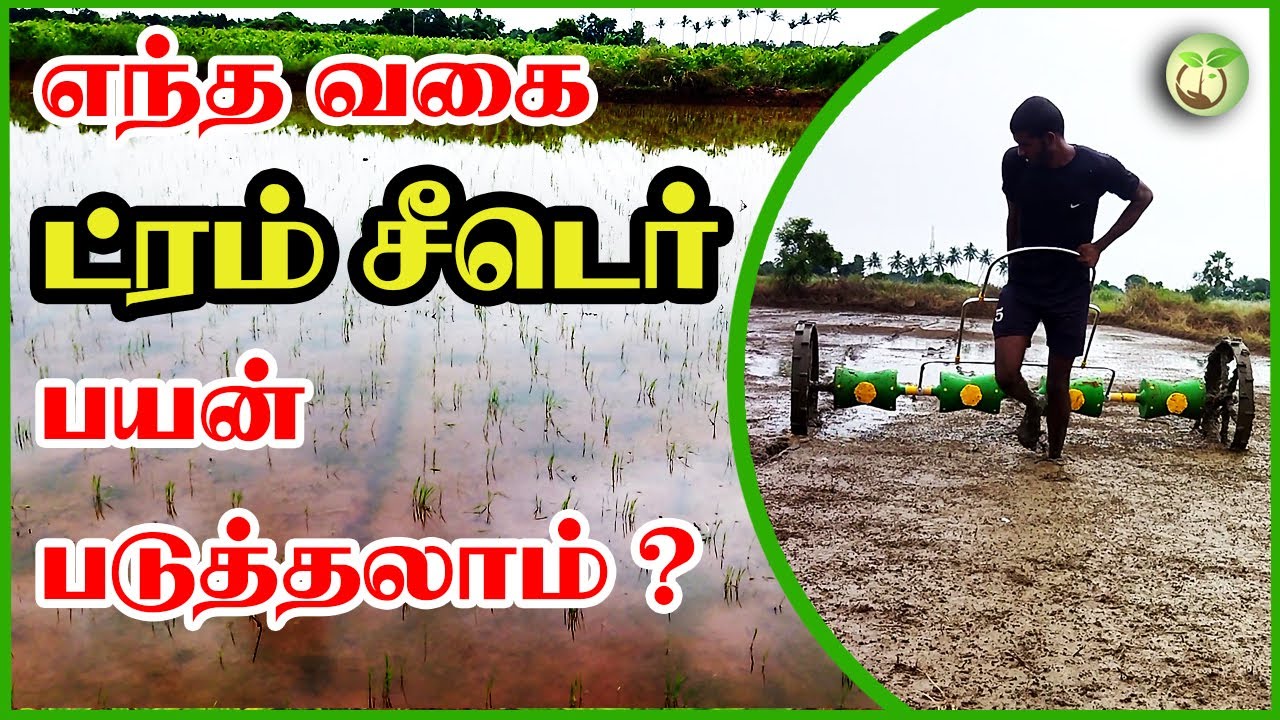 Which type of drum seeder can be used? | Direct Paddy Seeder | Drum Seeder | Vivasayam Vithaipom