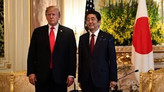 Trump breaks with Abe, dismisses North Korean missile test