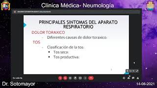Clínica Médica I Neumología 3: Historia Clínica
