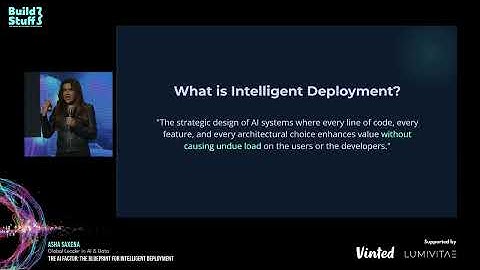 The AI Factor: From Experimentation to Enterprise Execution (Keynote at Build Stuff 2025)