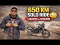 From Udaipur to Gurgaon in One Ride | 650 KM on Himalayan 450 😳