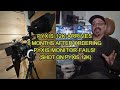 Pyxis 12K arrives 6 months after ordering - Pyxis Monitor fails!(shot on Pyxis12K)Black Magic Design