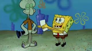 Spongebob Squarepants | Squidward : Kau tidak bisa memainkan musik dengan sehelai kertas!
