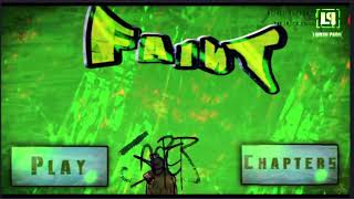 Opening title screen faint test animation