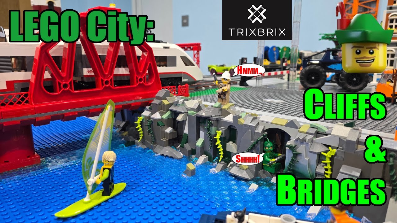 LEGO City - Cliffs, Bridges & TrixBrix Things 🌉🏙🏹 - YouTube