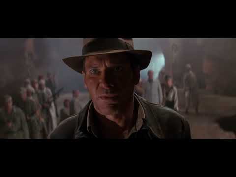 Indiana Jones Walks The 3 Paths Scene Hd 1080P Thelastcrusade Harrisonford