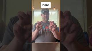 ASL sign for hard / Learn ASL