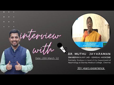 Dr.MuthuJayaraman DM, MD| Sr Consultant Nephrologist | Kidney Health – Tips  / Q&A Session| Detailed
