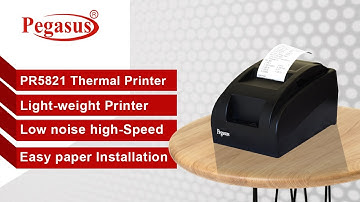 Pegasus PR5821 Mini Thermal Receipt Printer