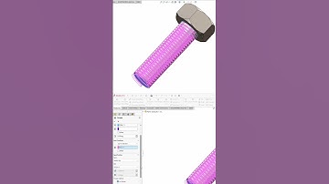 thread making tutorial in solidworks #solidworks #automobile