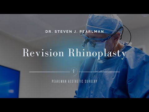 Video thumbnail: Pearlman Aesthetic Surgery - Revision Rhinoplasty in NYC · Dr. Steven Pearlman