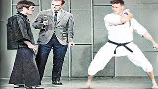 Joe Lewis Tries To Teach Bruce Lee Karate........ Then This Happened