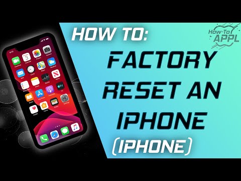 HOW TO: Factory Reset an iPhone (Without Computer)