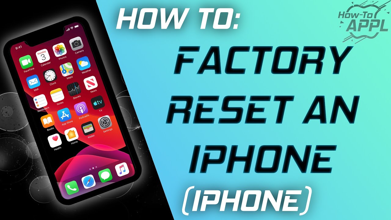 HOW TO: Factory Reset an iPhone (Without Computer)