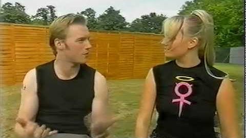 Boyzone - Ronan Keating and Emma Bunton interview at the Wicked Women concert