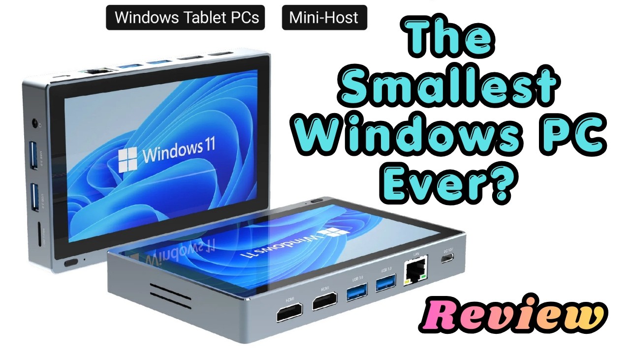 Higole Gole 1 Pro Mini Computer | World's Smallest Touchscreen PC