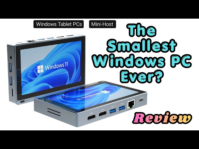 Higole Gole 1 Pro Mini Computer | World's Smallest Touchscreen PC