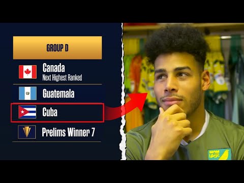 ¿Es asequible el grupo de Cuba en el sorteo de la Copa Oro 2023? [Canadá, Guatemala, Cuba y...]