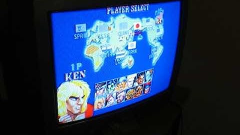 CPS CHANGER CAPCOM CONSOLE 100% WORKING TESTING STREET FIGHTER 2 TURBO!