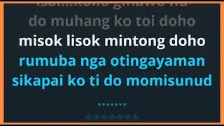 Nung Haro Ginawo Nu Doho female karaoke