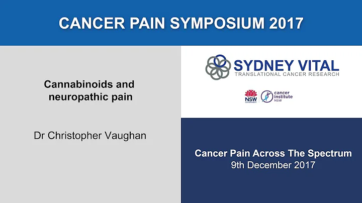 Cannabinoids and neuropathic pain - Dr Christopher...