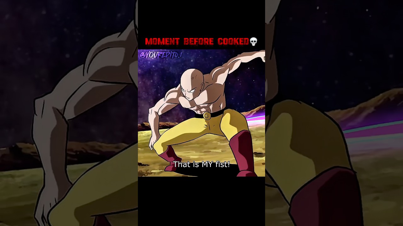 Saitama Vs Garou 🥶| 