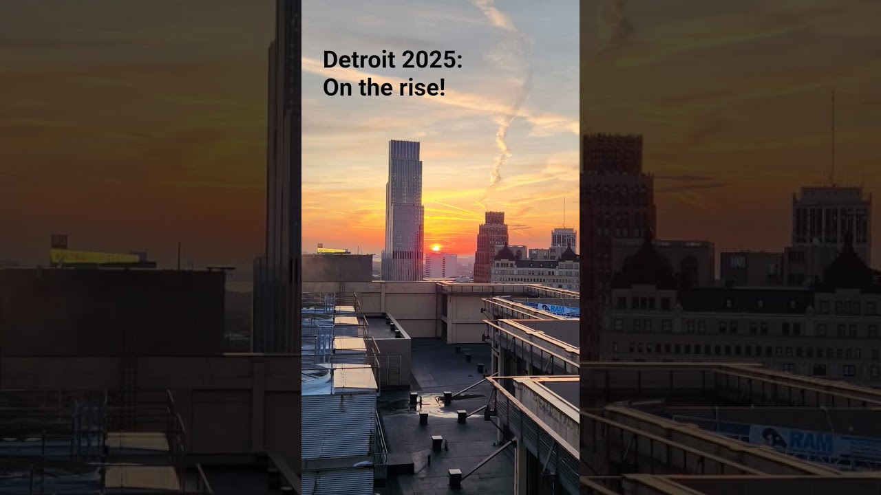 Downtown Detroit Hudson's Sunrise. More updates coming in October 