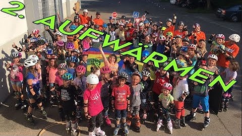 Inlineskaten lernen für Anfänger und Fortgeschrittene - 2. Aufwärmen