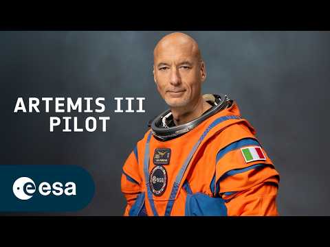 Video ESA astronaut Luca Parmitano assigned as Artemis III pilot