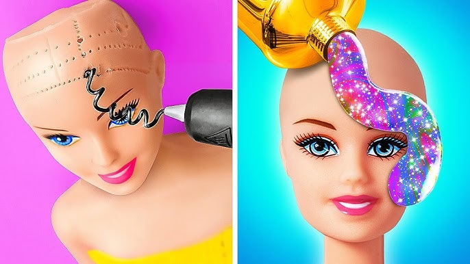 Barbie Grávida! EMBELEZANDO BONECA RICA e POBRE! Acessórios e Artesanatos  Incríveisno Gotcha! 