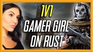 I 1V1 A Gamer Girl On Rust! - Modern Warfare - (Cod Mw)