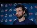 Anthony Cirelli | Postgame vs Pittsburgh Penguins