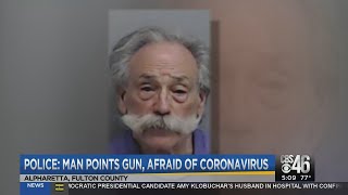 Alpharetta man charged with pulling gun on 2 people he thought had coronavirus