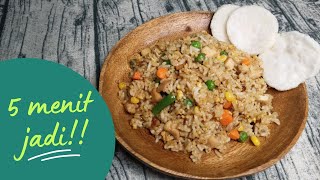 Resep dan Cara Membuat Nasi Goreng Ayam Spesial. 