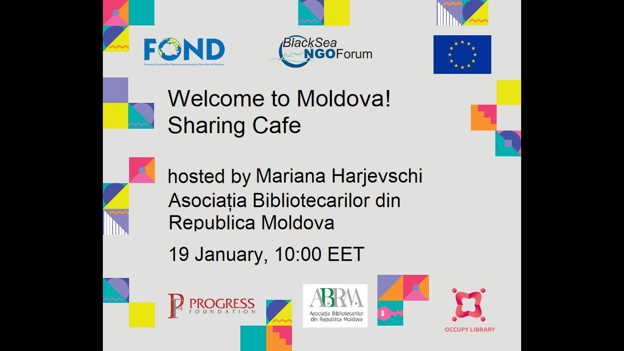 Welcome to Moldova! Sharing Café by @Occupy Library Innovators HUB